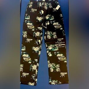 NWT Disney Parks A Silly Symphony “The Skeleton Dance” Drawstring Unisex Pants